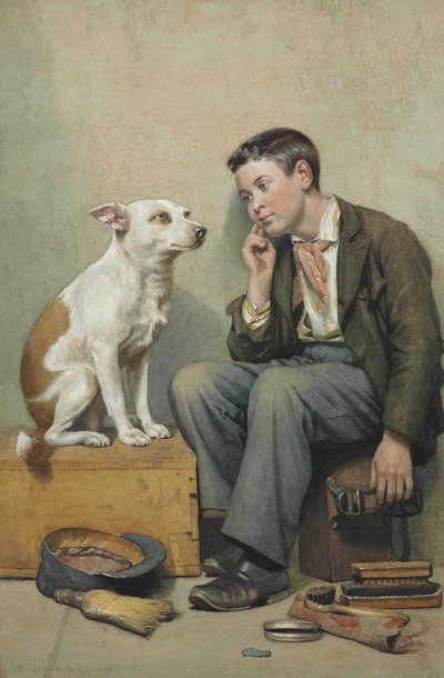 Dreamers by John George Brown